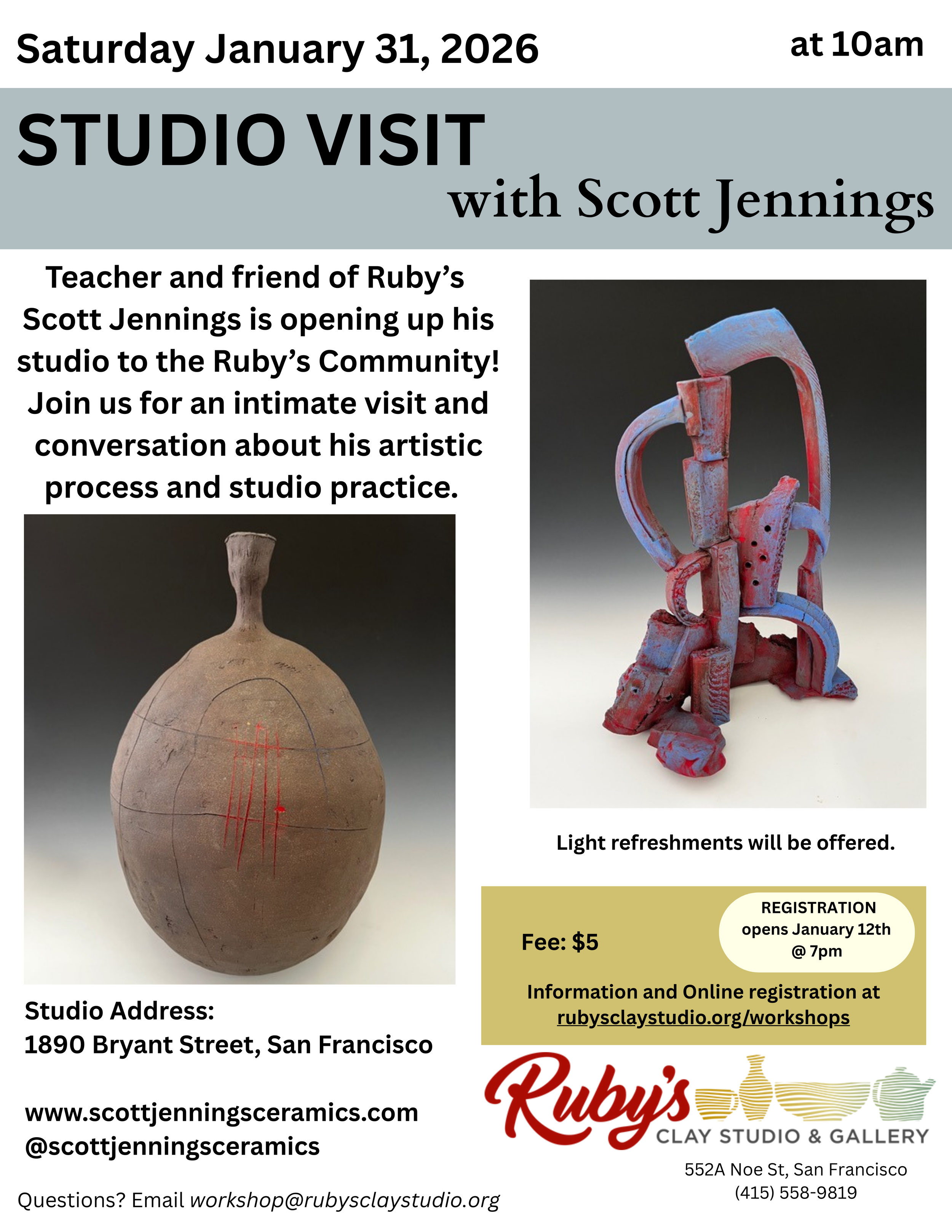 Studio Visit with Scott Jennings
