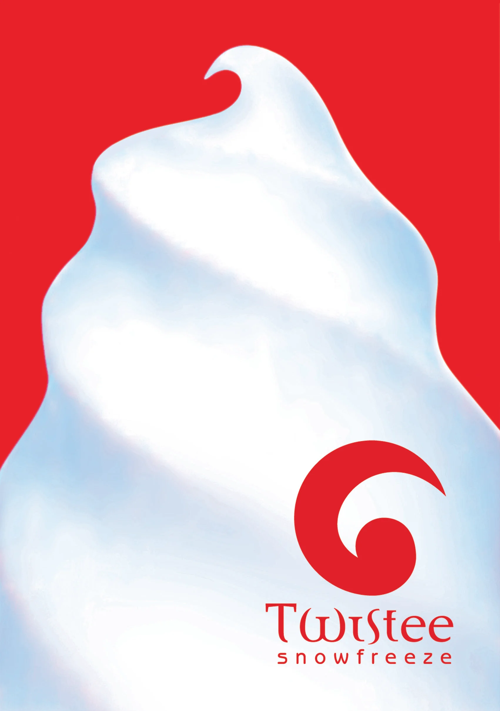 Twistee – Street sign for soft-serve icecream brand