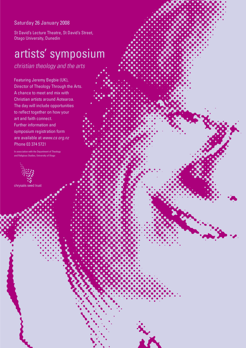 Chrysalis Seed Trust - poster for artists symposium