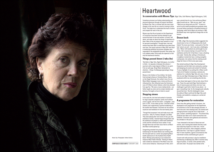Chrysalis Seed Magazine - art direction / photography
