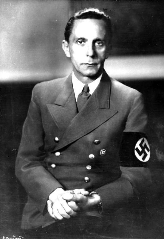 Joseph Goebbels, Nazi propaganda chief
