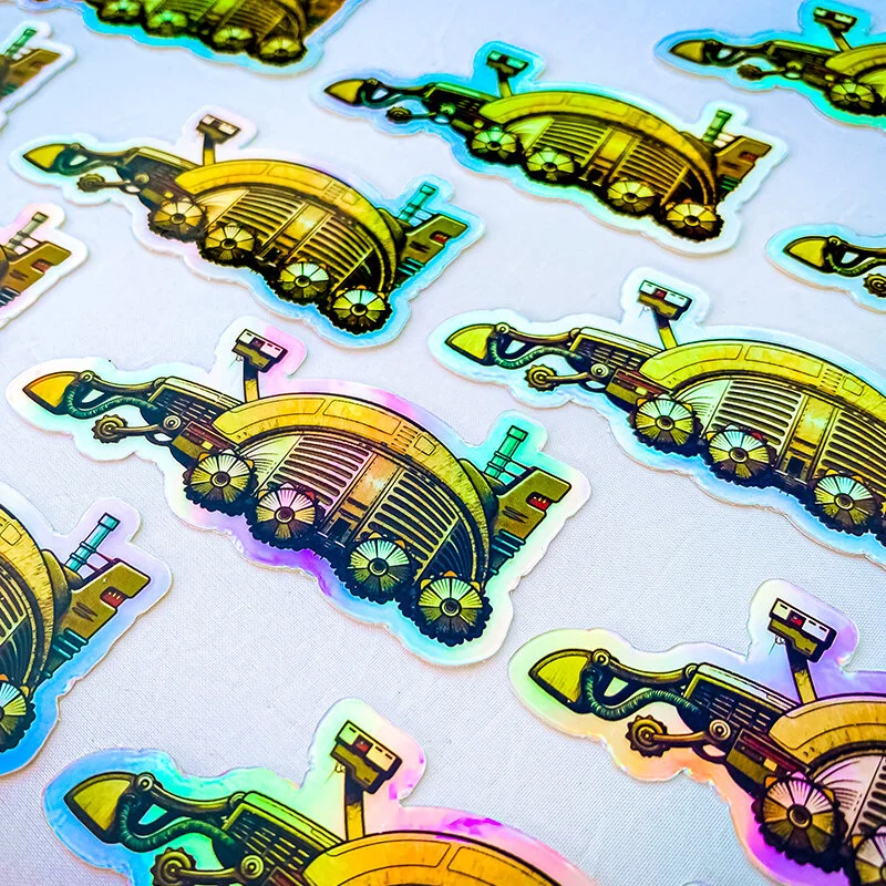 Spice Harvester Holographic Sticker