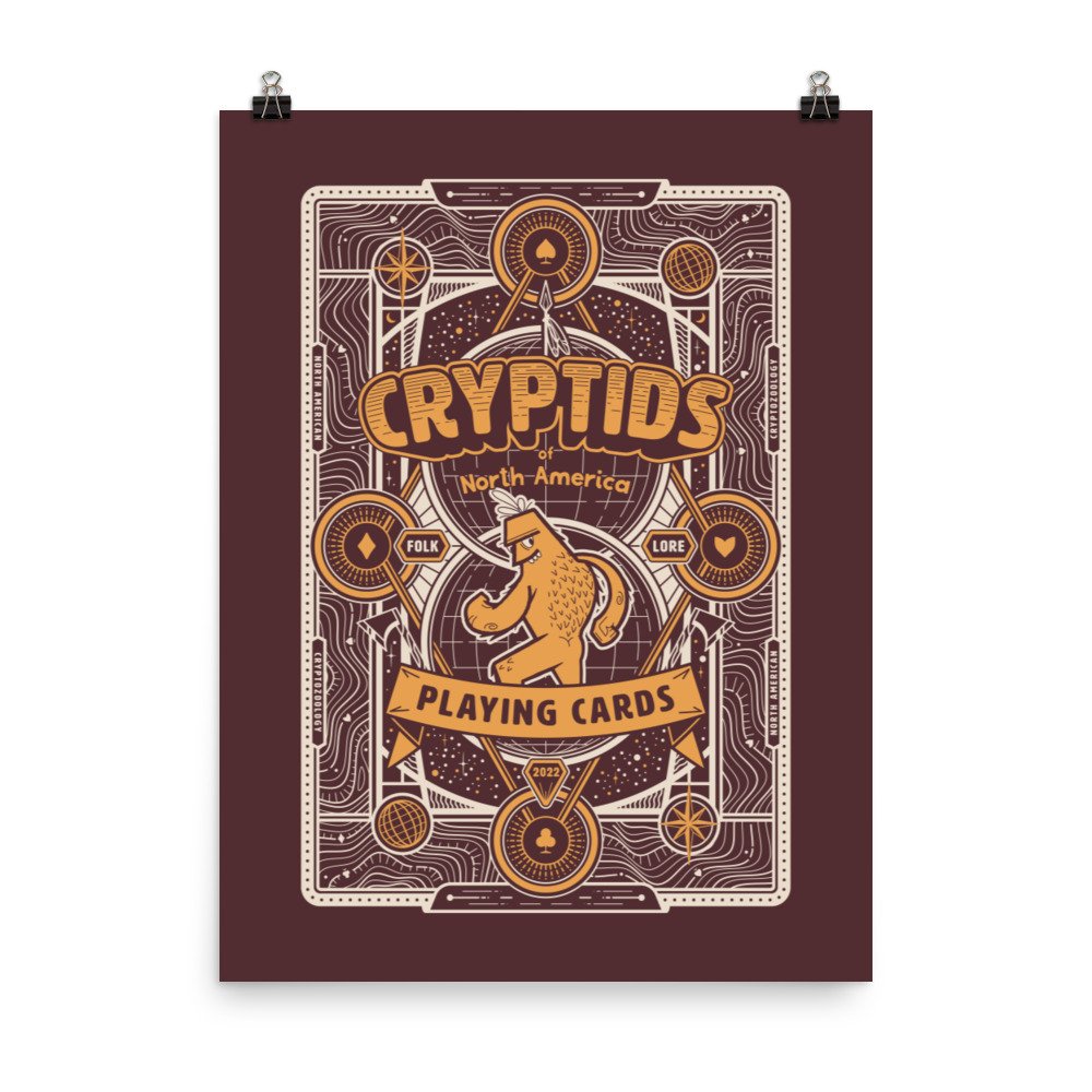 Cryptid Deck Cover Poster