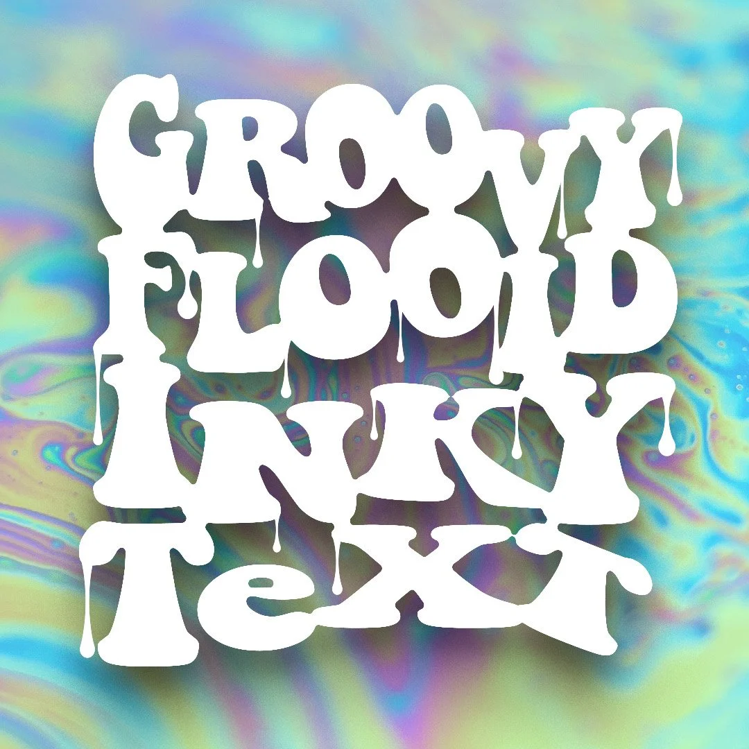 Illustrator Ink Effect and Morphing Type