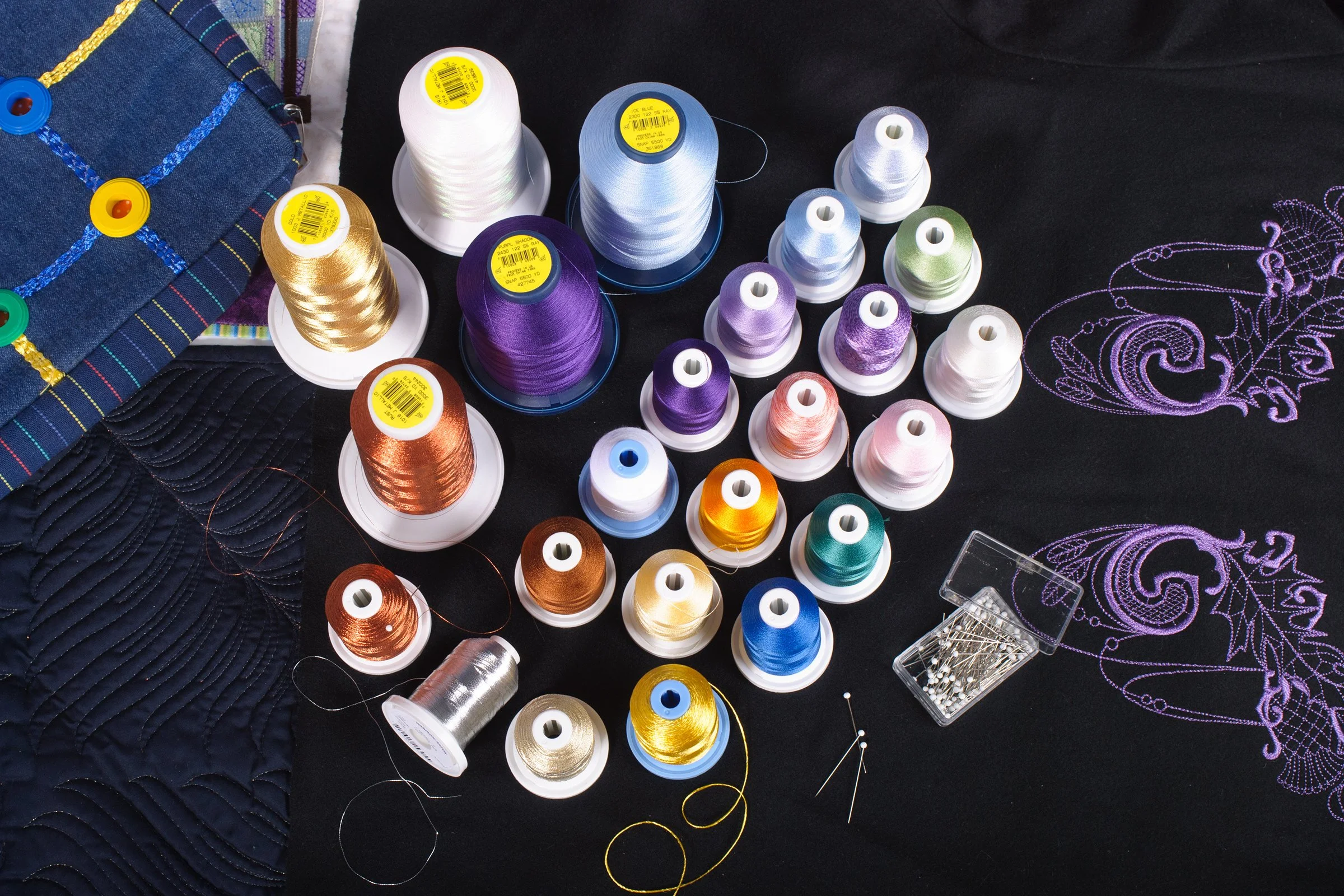Robison Metallic Thread Family