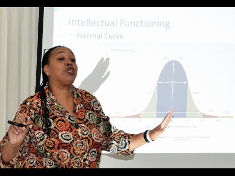 Clinical Psychologist and Special Educator, Jamaica Association on Intellectual Disabilities, Dr. Avril Daley.