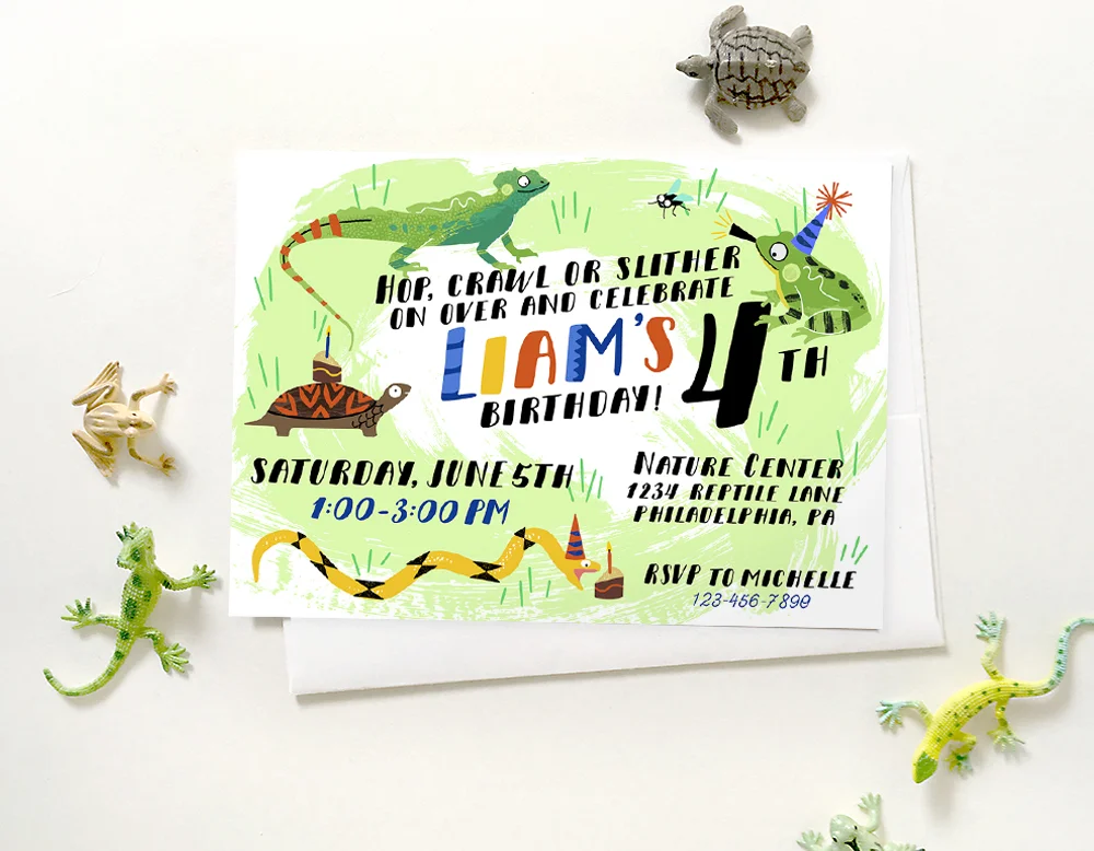 Nature Party Invite