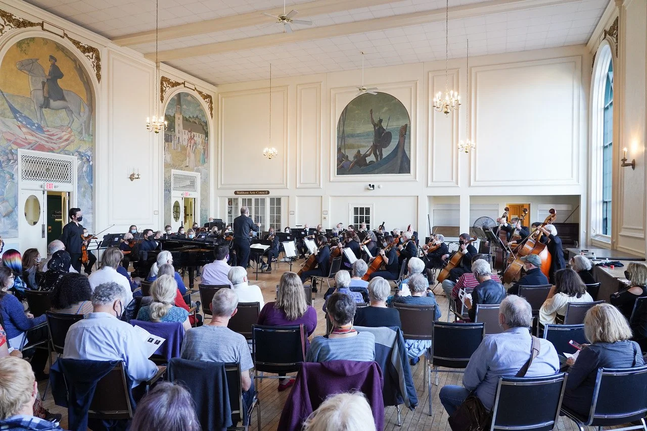  Mendelssohn Double Concerto with Waltham Philharmonic Orchestra [11/1/2021]  Victor Cayres, Piano   |   Ji Myung Kim, Violin   |   Michael Korn, Conductor 