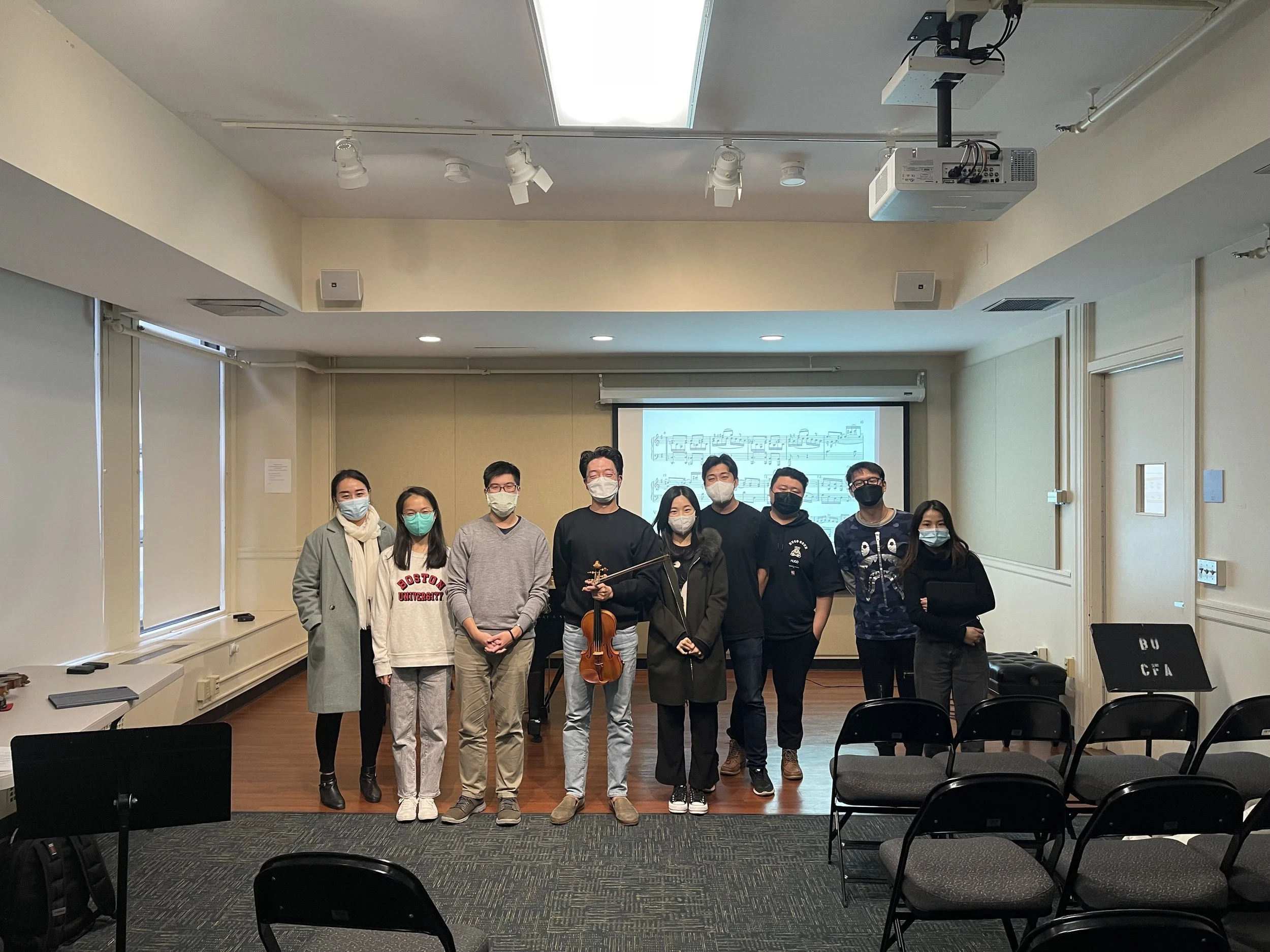  Masterclass at Boston University [10/29/2021]  -with the students 