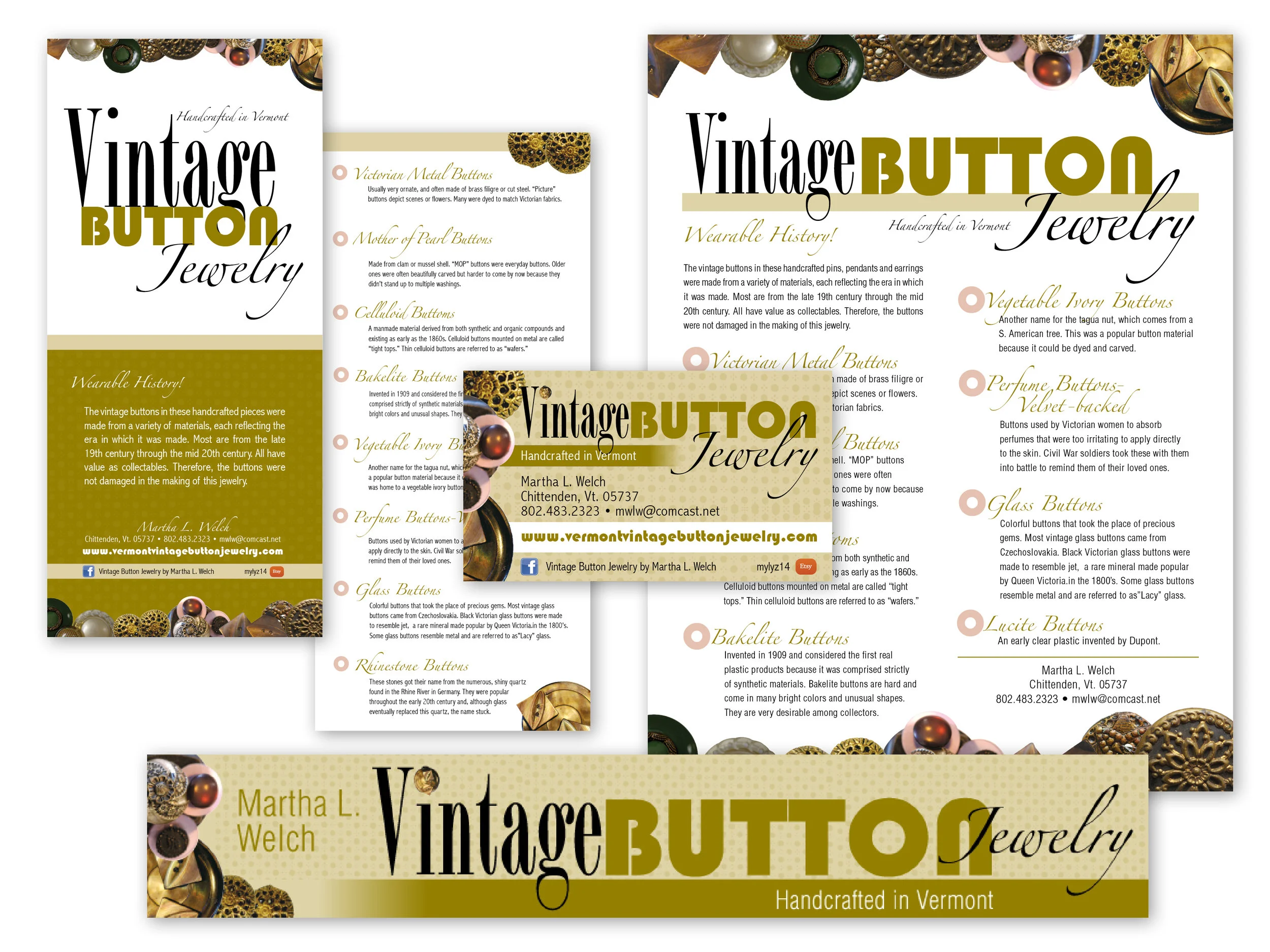 Rack Card, Business Card, Web Banner, Flyer