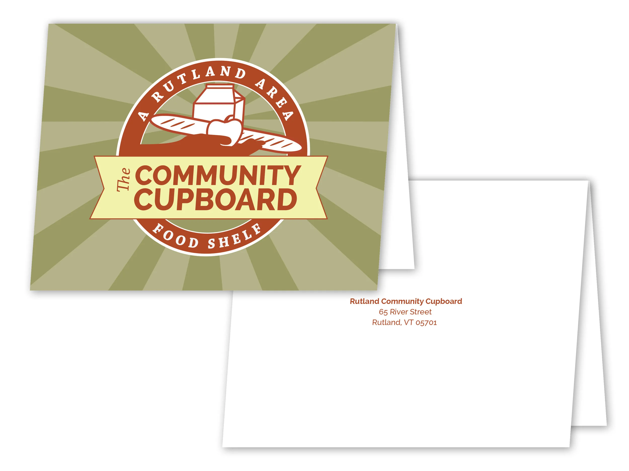 Thank You Card, 6x4, folded