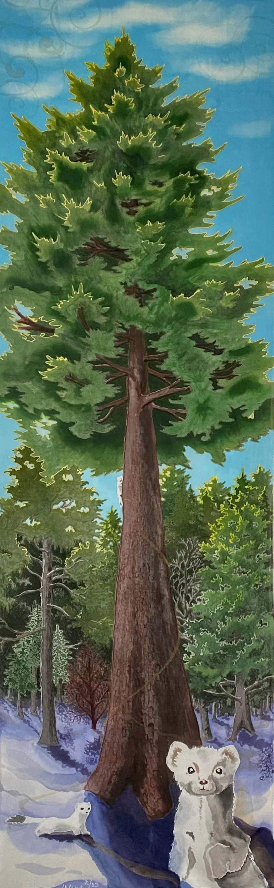 Wiley Ermine, Earstwhile Weasel