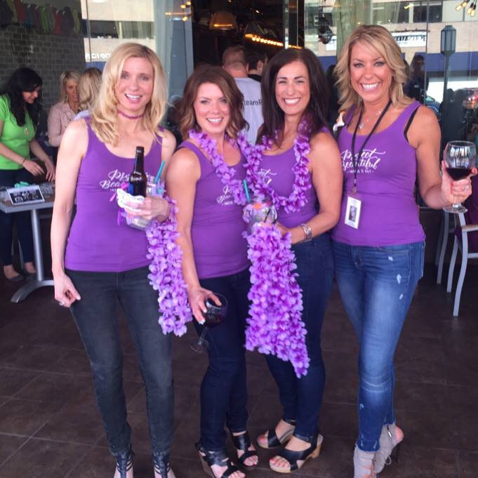 Beautiful ladies supporting Project Beautiful - Inside and Out!