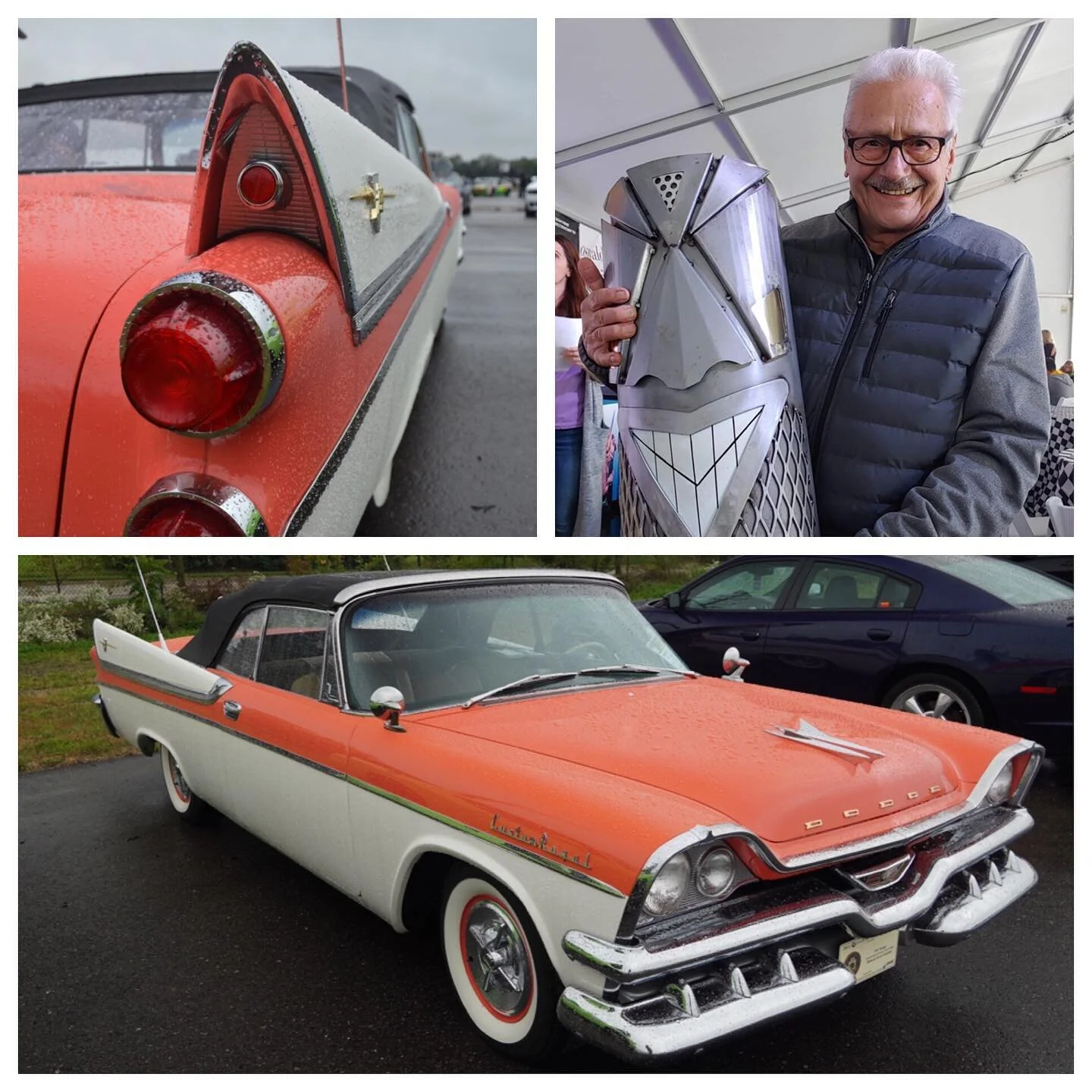 Car Show People’s Choice Winner - Diran and Joyce Yazejian and their 1957 Dodge Custom Royal Lancer Convertible!