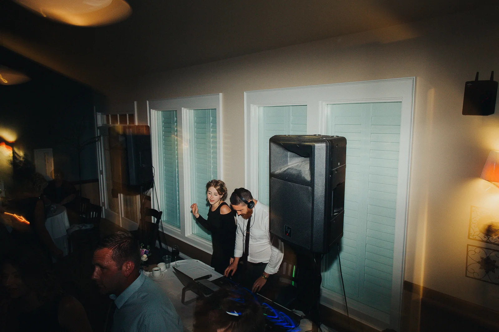  Did I mention we DJ every chance we get? This is us ‘working.’