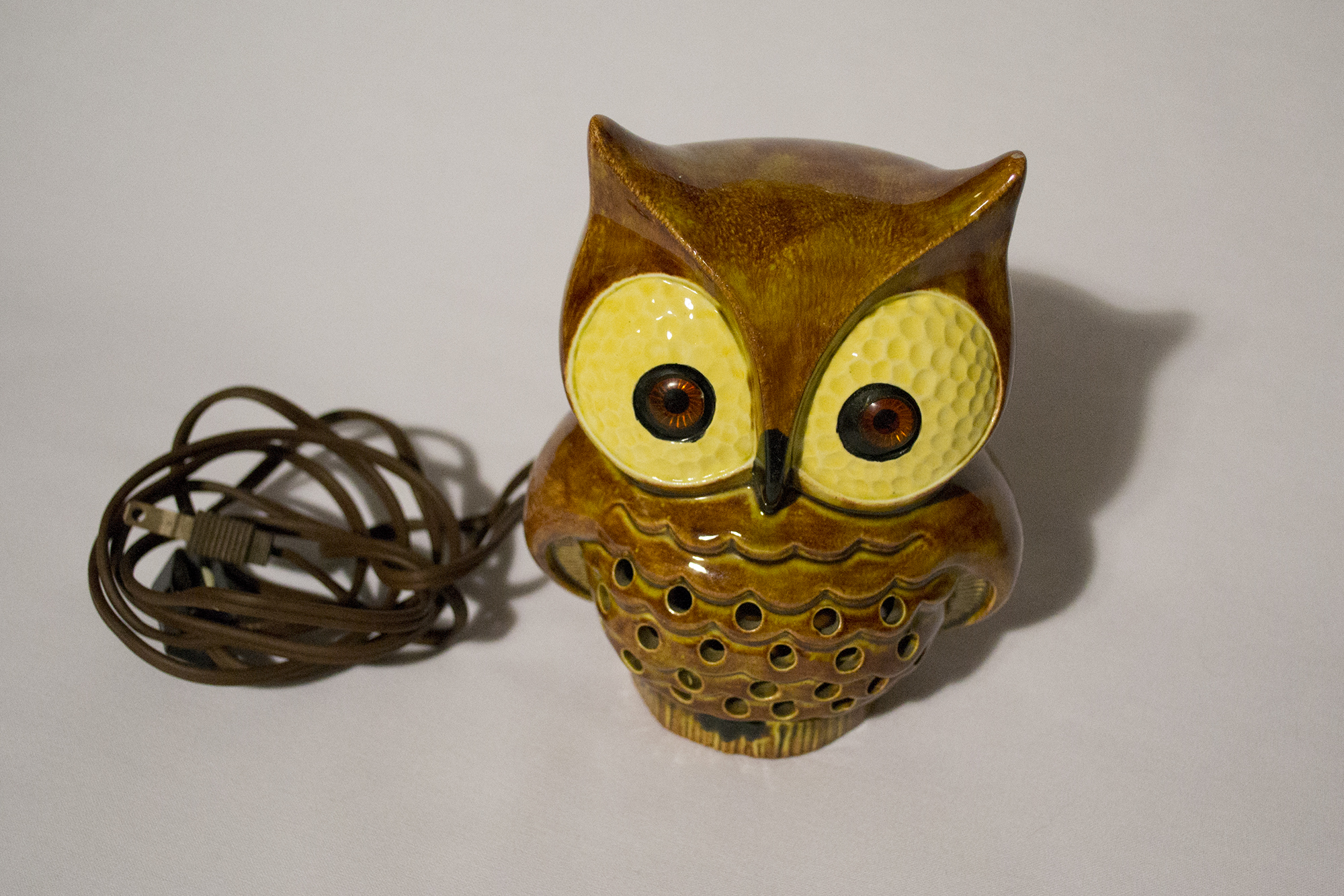 Owl Lamp Vintage From The 70 S Under Grandma S Stairs