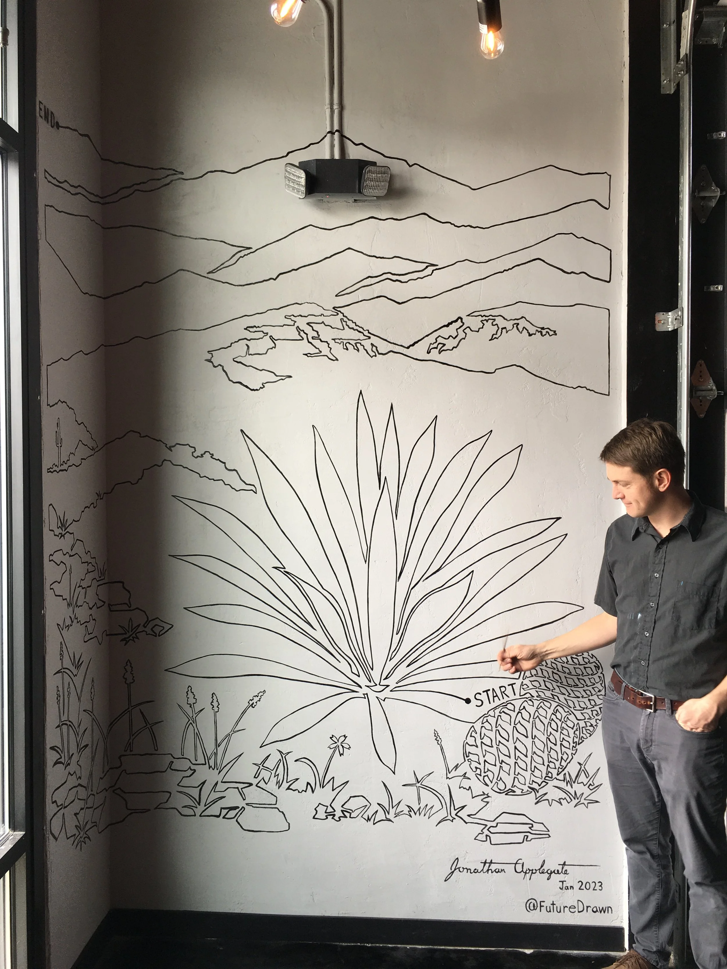 Guess the length of the oneLINE and WIN a oneLINE Print + Kalaka Margarita!