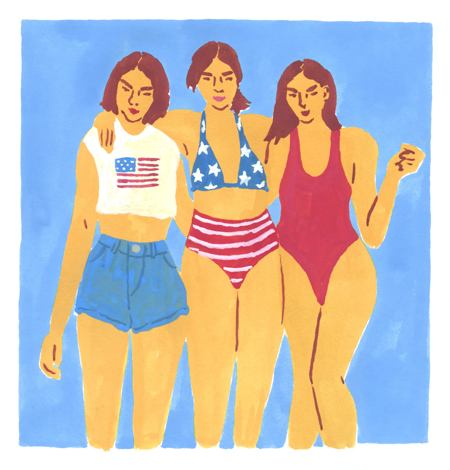 New York Magazine — Fourth of July fashion for The Cut 