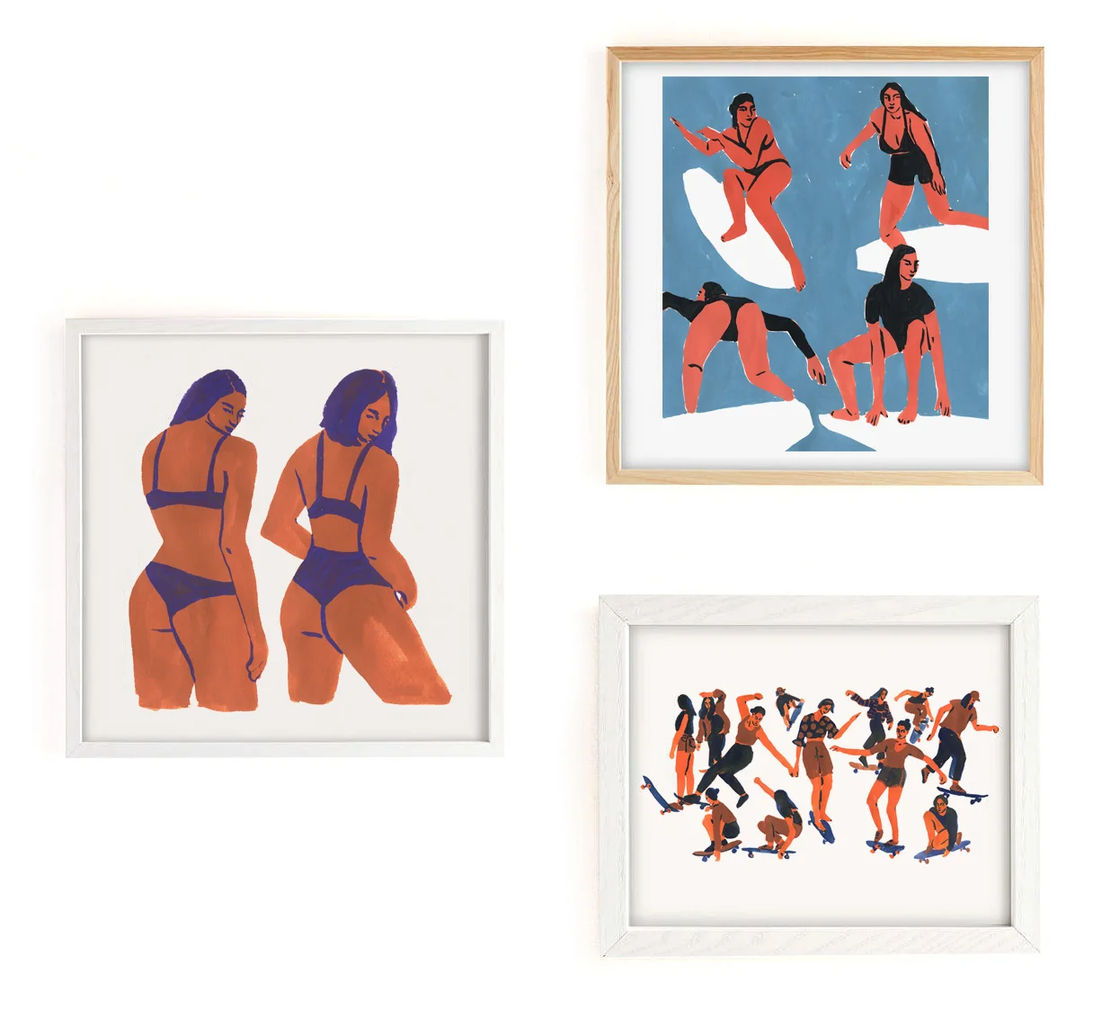 Art prints for Urban Outfitters' Summer Print Shop