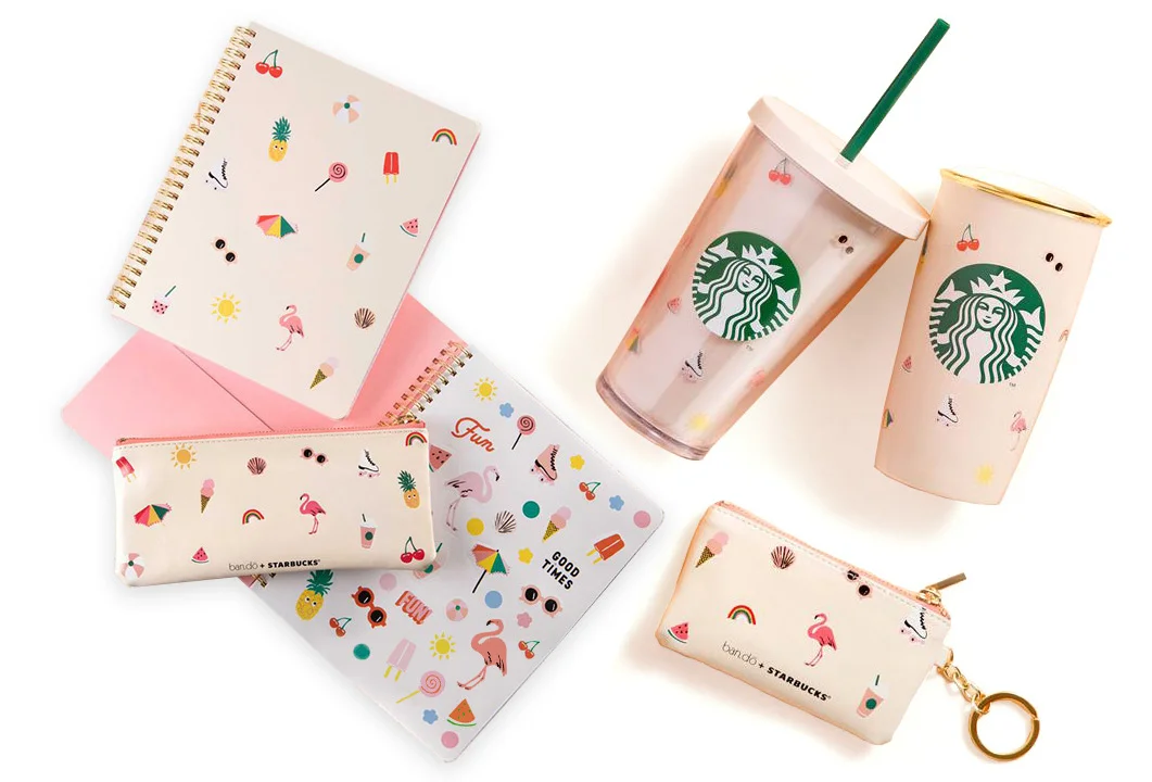 Ban.do — pattern for their collaboration with Starbucks