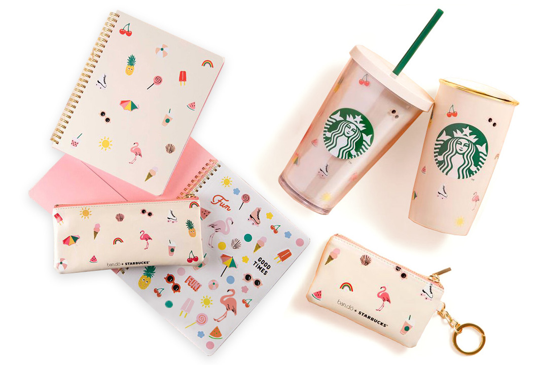 Pattern for ban.do's collaboration with Starbucks