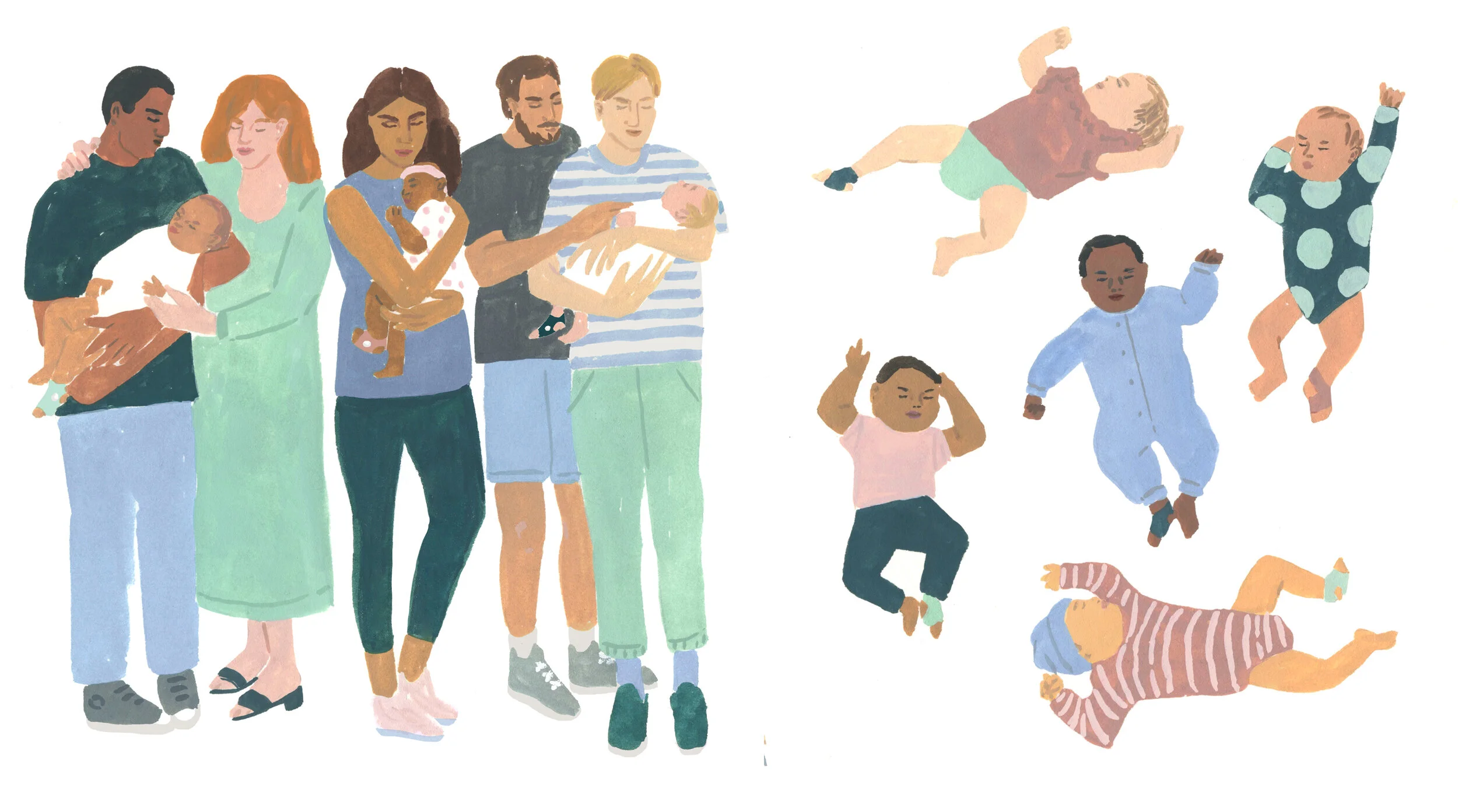 Owlet — Images for the launch of their Smart Sock for babies