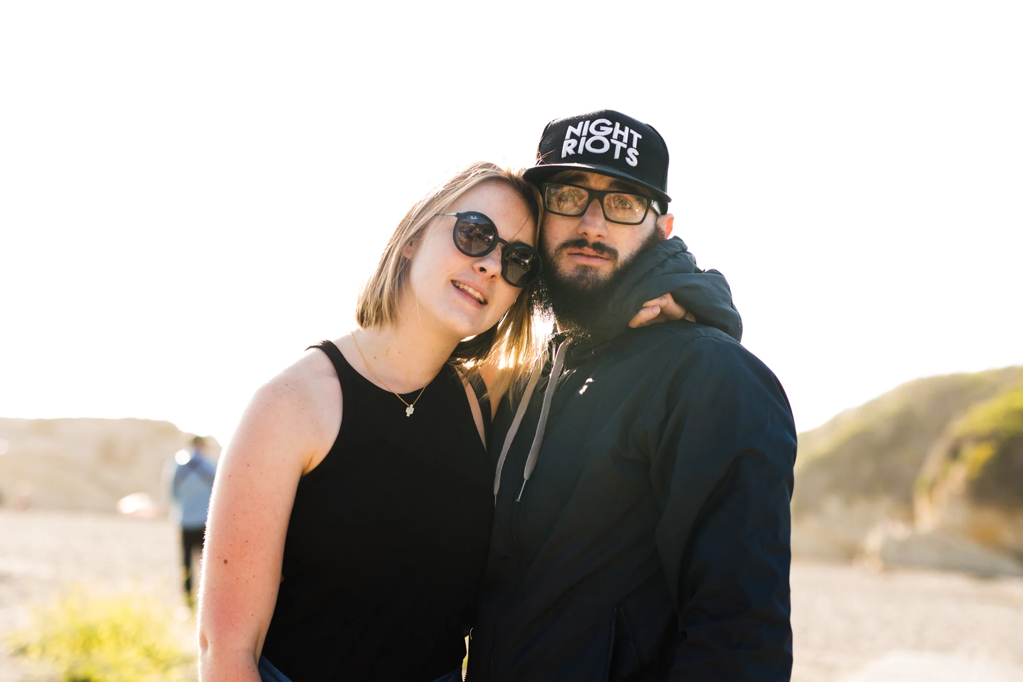 Shelby and I never get photos taken of us so we never know what to do. Photo by Tyler Brigham 