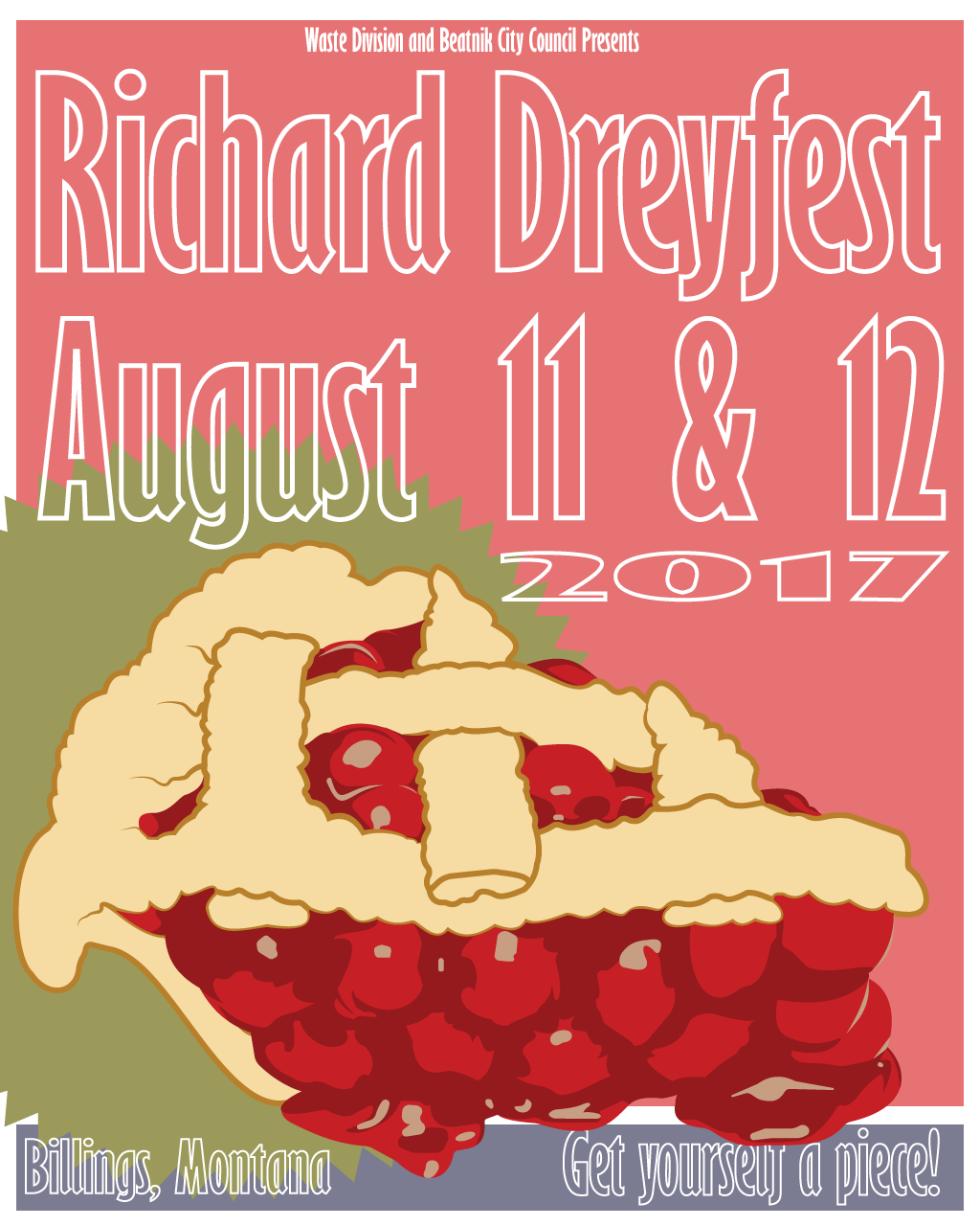 BCC is currently helping organize this year's Richard Dreyfest, a community arts festival based in Billings, MT. We hope to see you there!