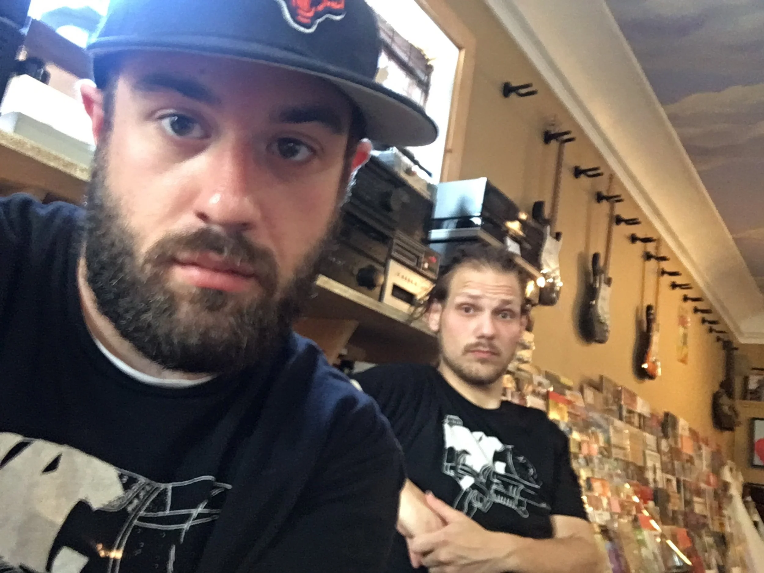 Eric and Chris working the front desk at Dreyfest VI