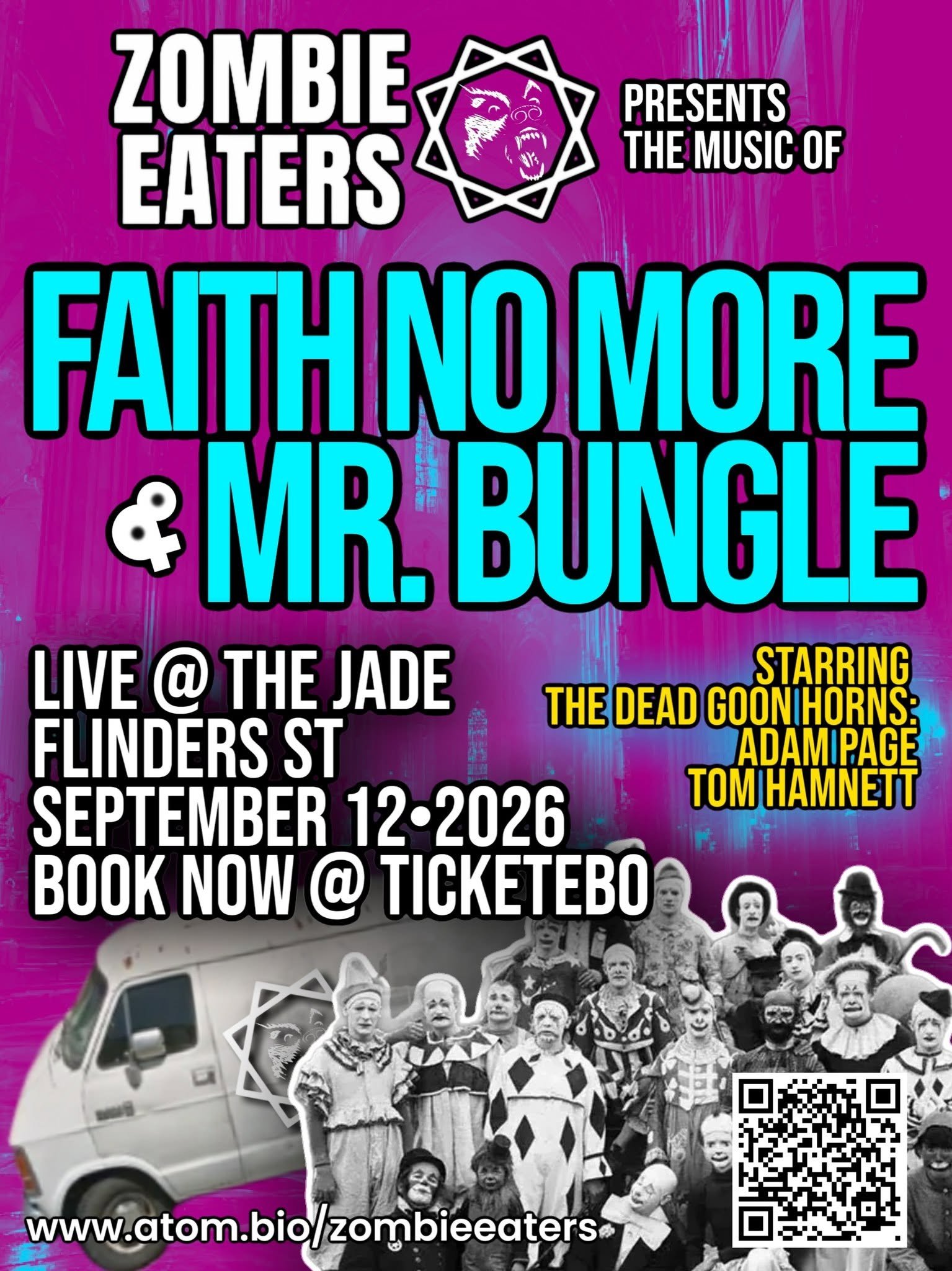 Zombie Eaters - the Australian Faith No More experience + the music of Mr Bungle 