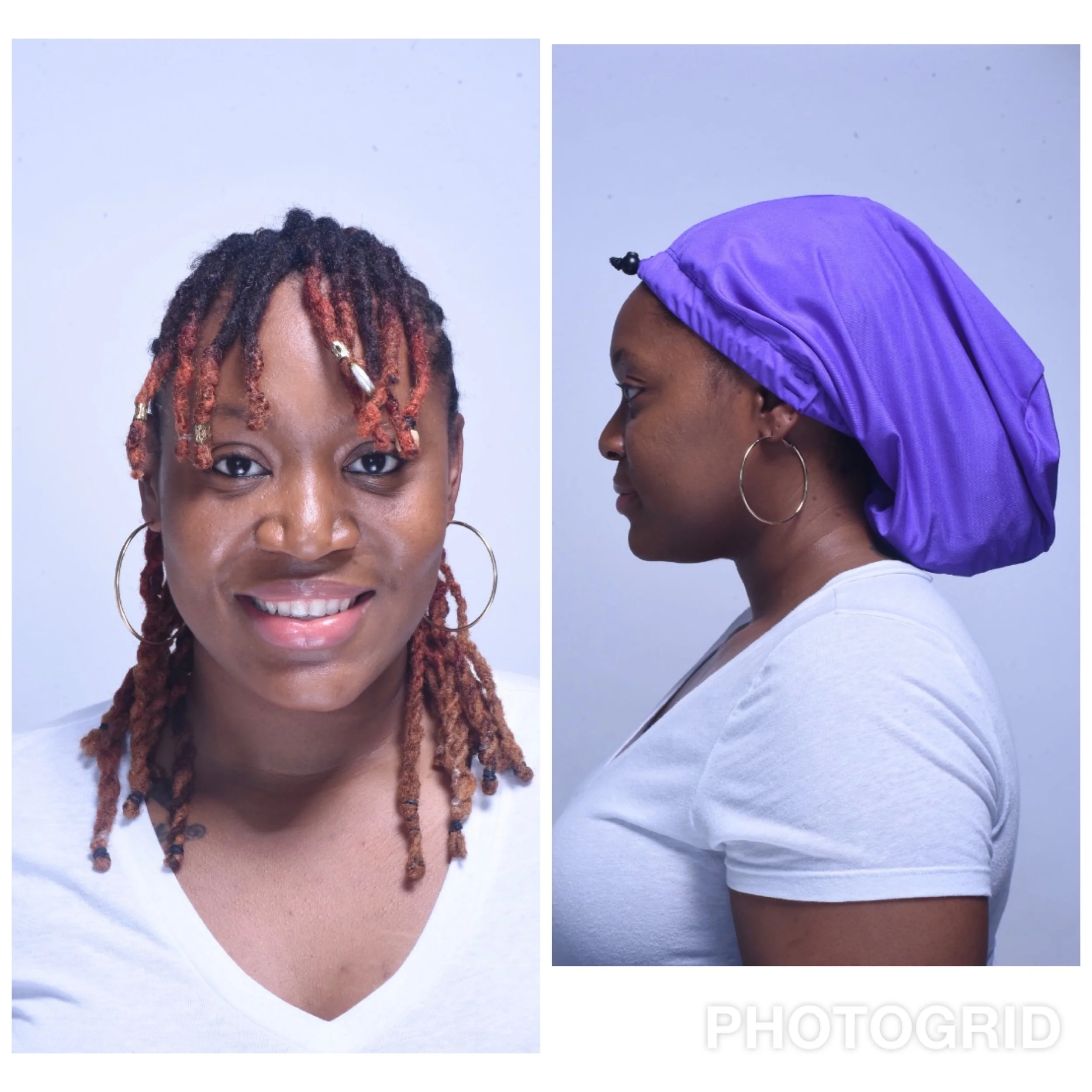 Custom Fit Shower Cap, Dreads 