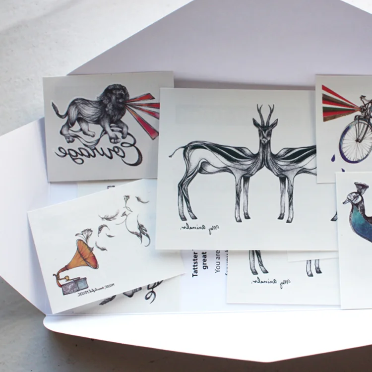 'Tattster' temporary tattoos