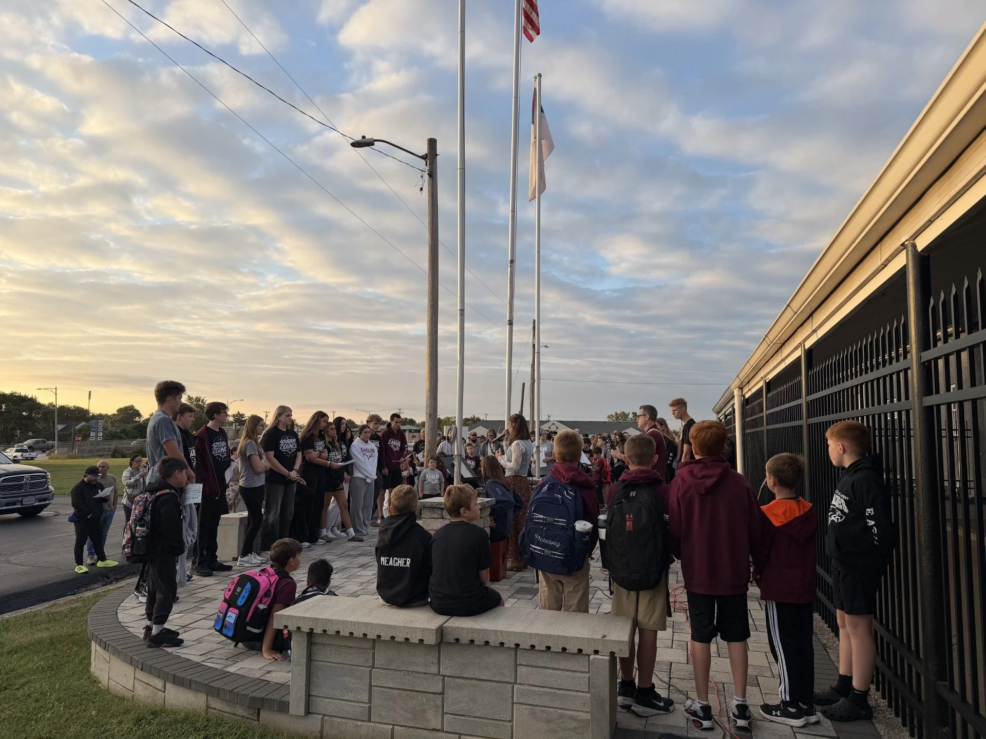 Class Members Participating in See You At The Pole
