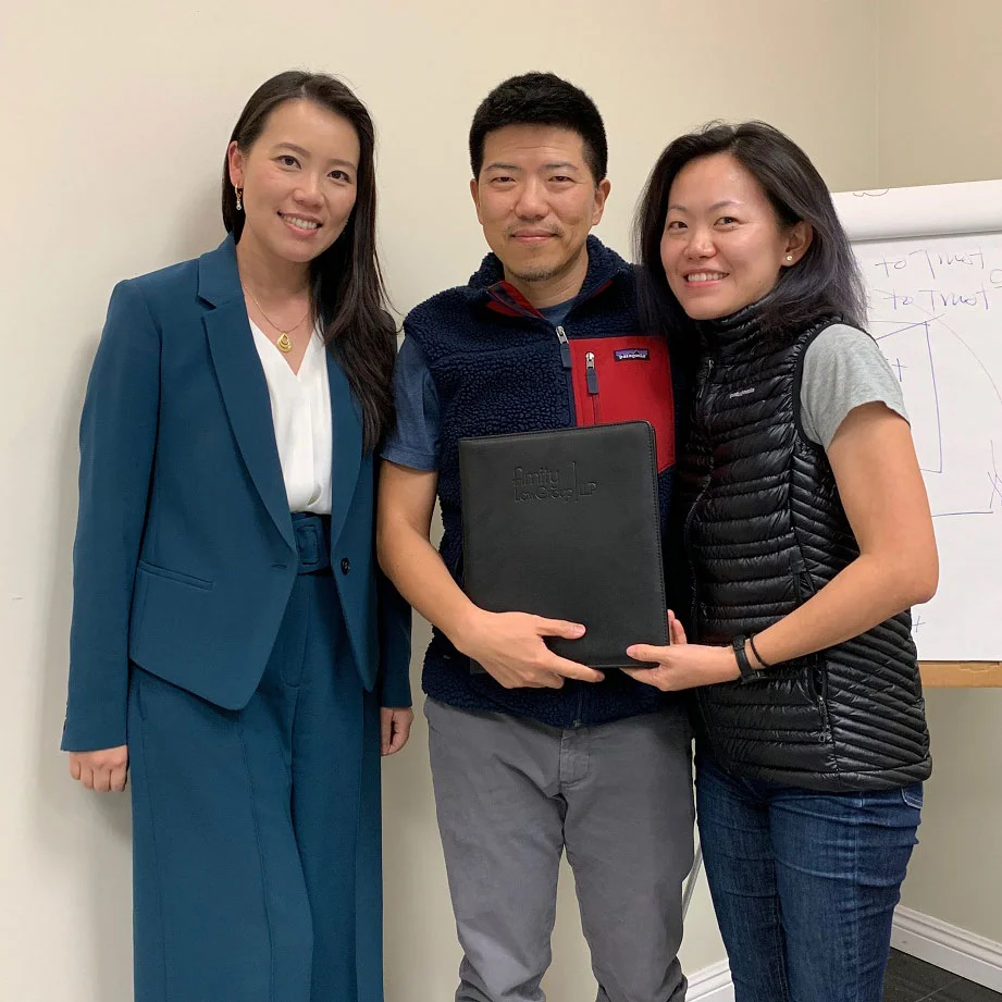 March 2019 Congratulations to our clients for planning ahead and creating their custom estate plan! They were our first clients to carry home their Living Trust in our newly designed binders!