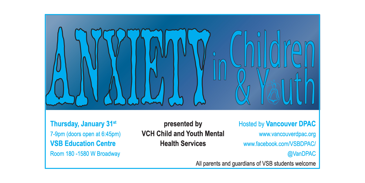 Anxiety in Children &amp; Youth (Copy)