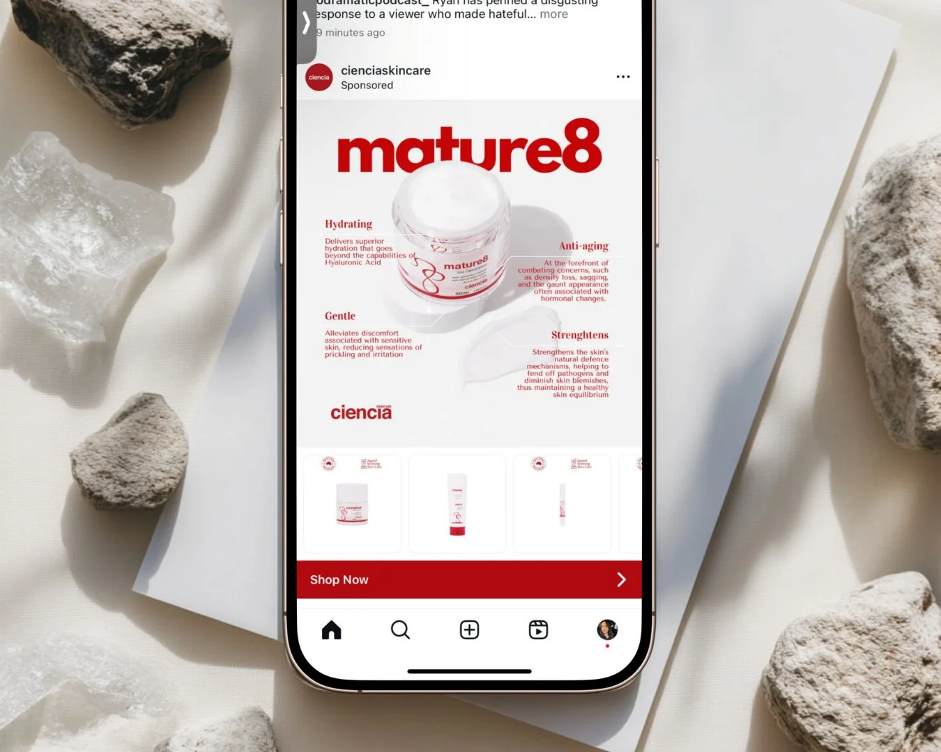 She&rsquo;s pretty.⁠
She&rsquo;s powerful.⁠
She&rsquo;s a Meta ad.⁠
⁠
Created this ad for Ciencia with one goal in mind: turn heads and drive sales.⁠
Because good ads don&rsquo;t just blend in &ndash; they stop the scroll, spark desire, and get resul