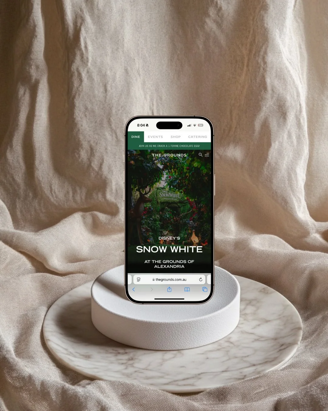 From one venue to a Sydney institution - and now, a site that reflects it.⁠
⁠
The Grounds Group has grown into a powerhouse of venues, coffee, events and catering. But their digital presence needed to catch up.⁠
⁠
I worked alongside their in-house te