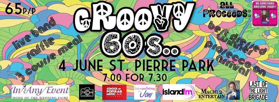 Groovy 60's Ball organised by Helping Jonah's Michaela Fallaize raised an amazing £ 2,999.95