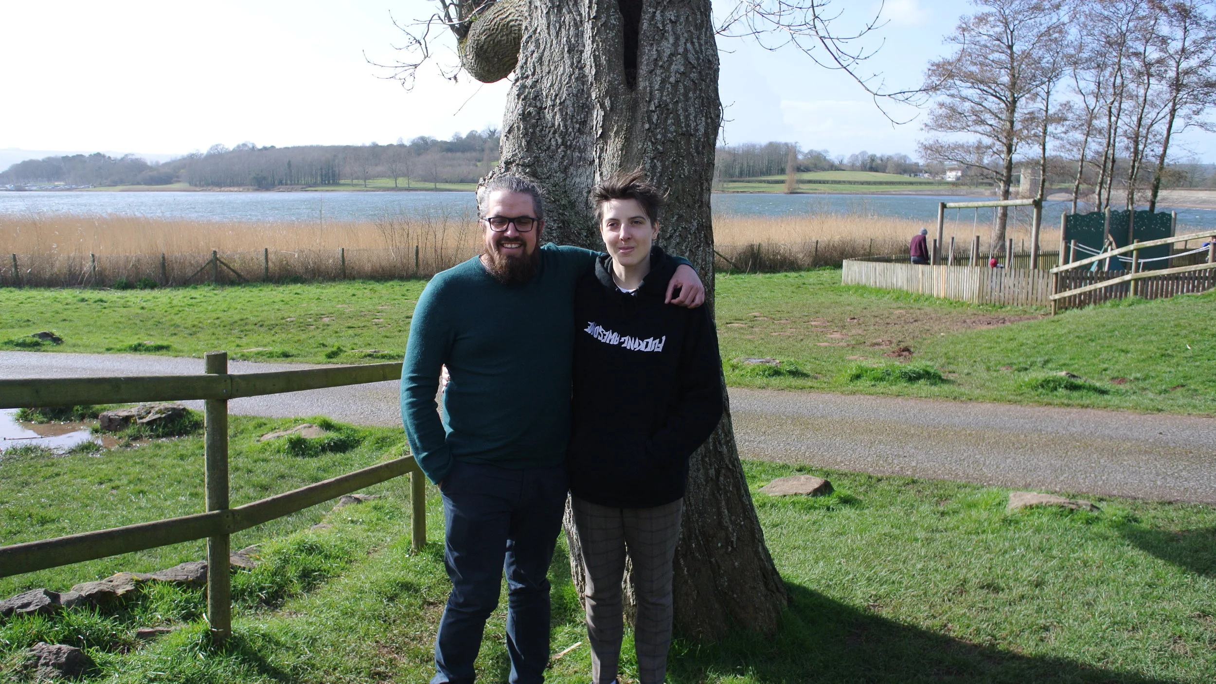 Jonah and Martyn - his Donor