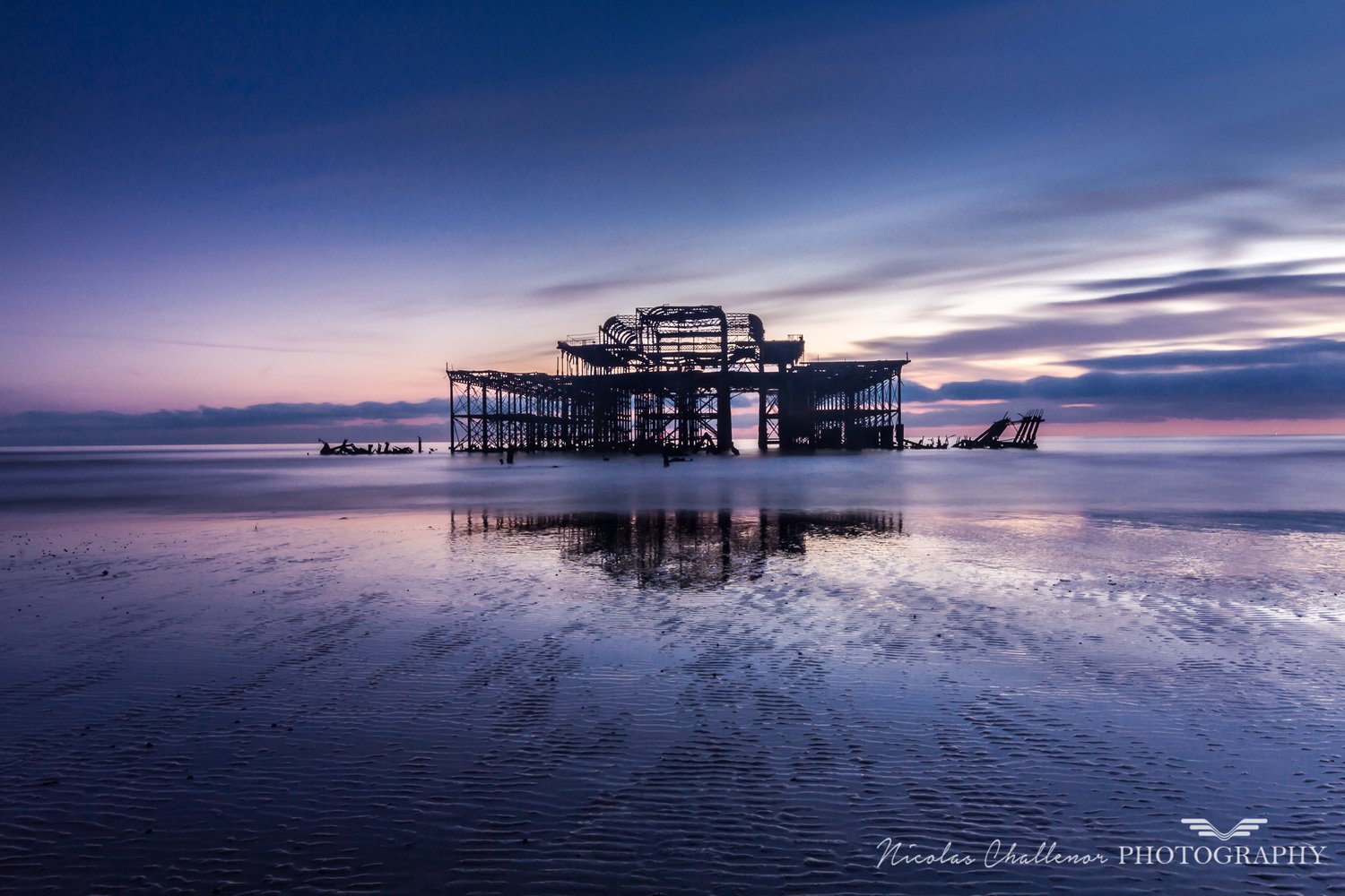  Sunset photography Brighton Pier 