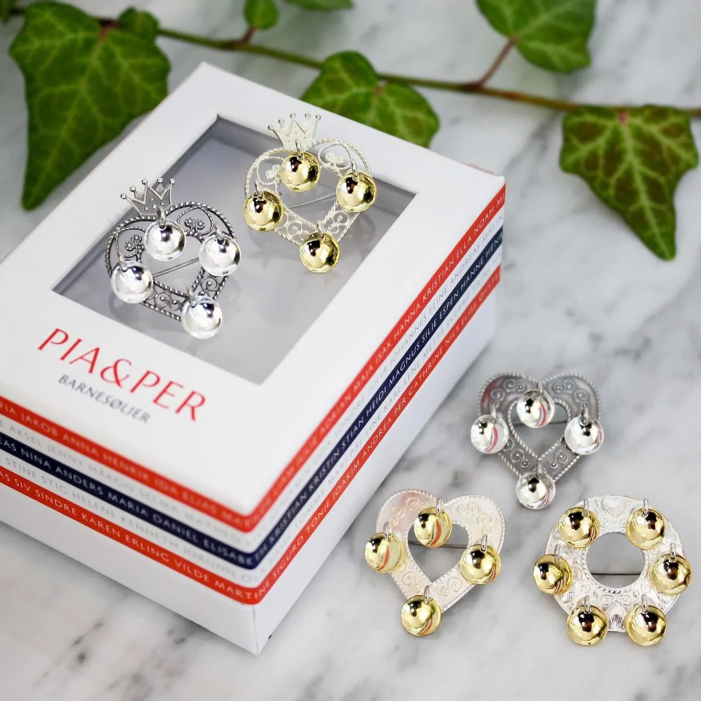 Bunadss&oslash;lv til barn fra Pia&amp;Per 😊