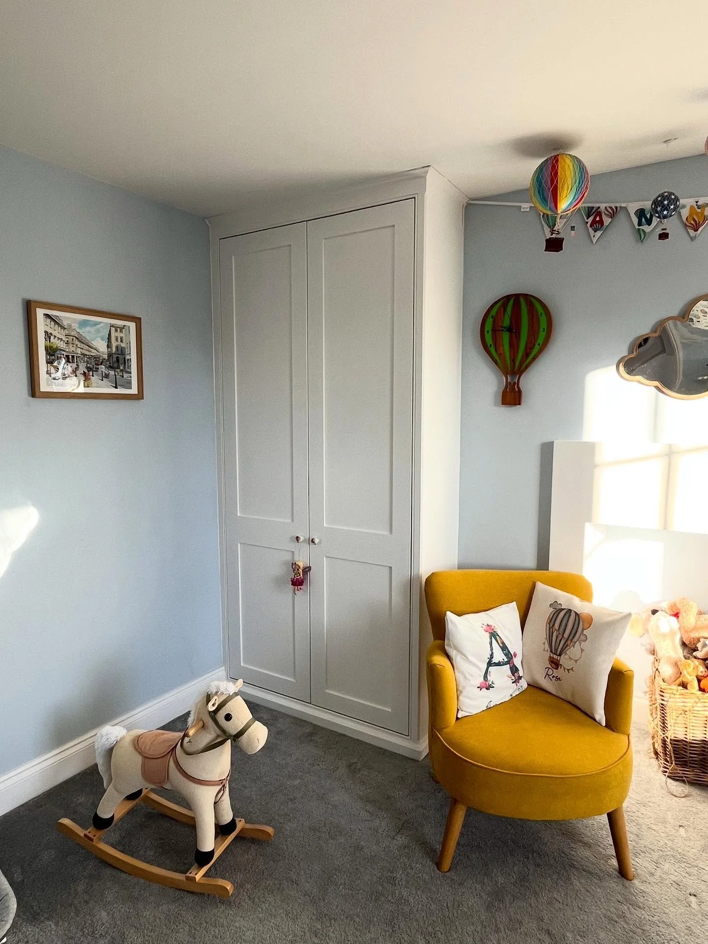 &bull; C H I L D R E N S &bull; W A R D R O B E S &bull; Thank you clients with a young family for letting us pop in and get some photos of this pair of shaker door wardrobes that Daniel built end of last year for one of the children&rsquo;s bedrooms