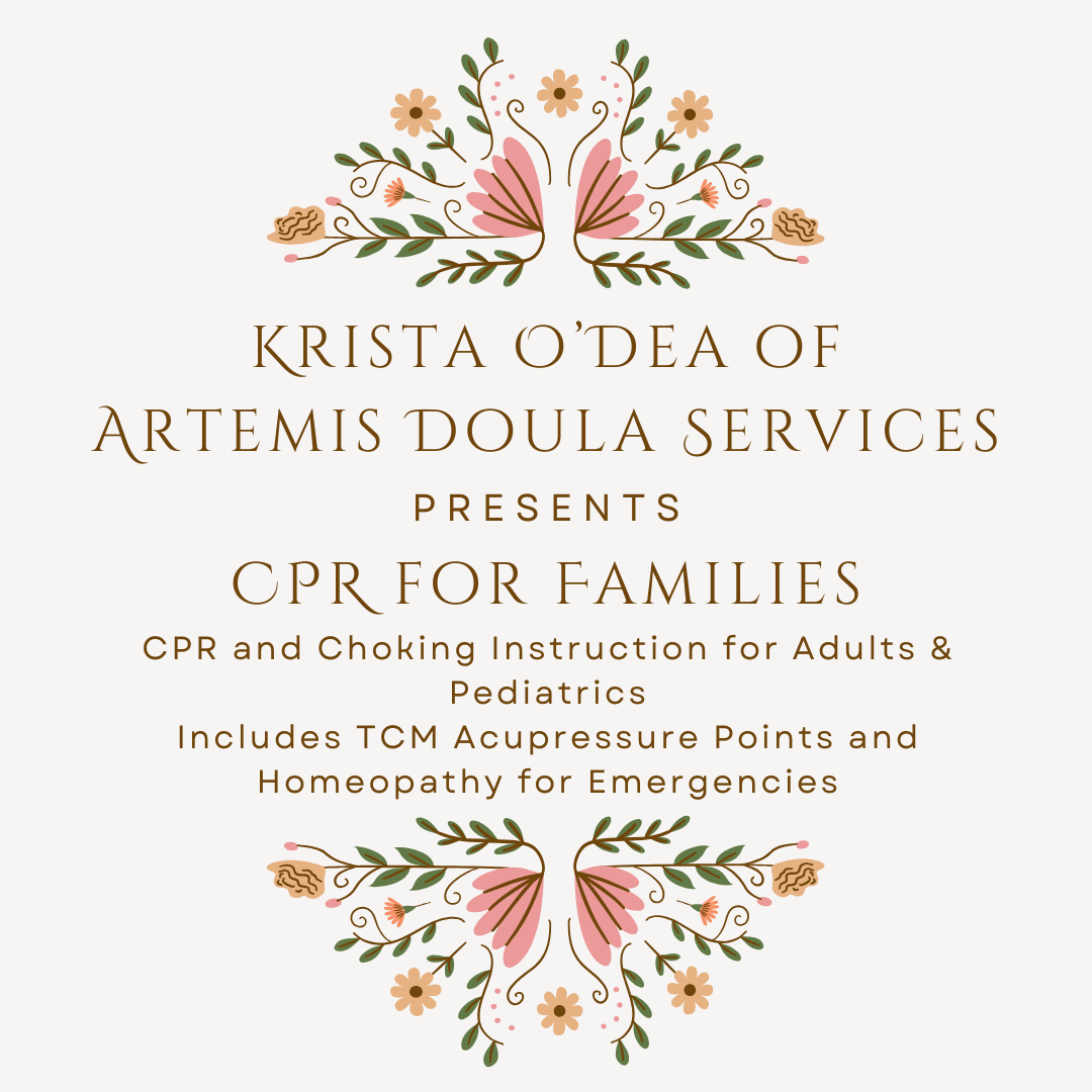 MAR CPR For Families with Krista O'Dea Wednesday 3/25 at 6:30pm