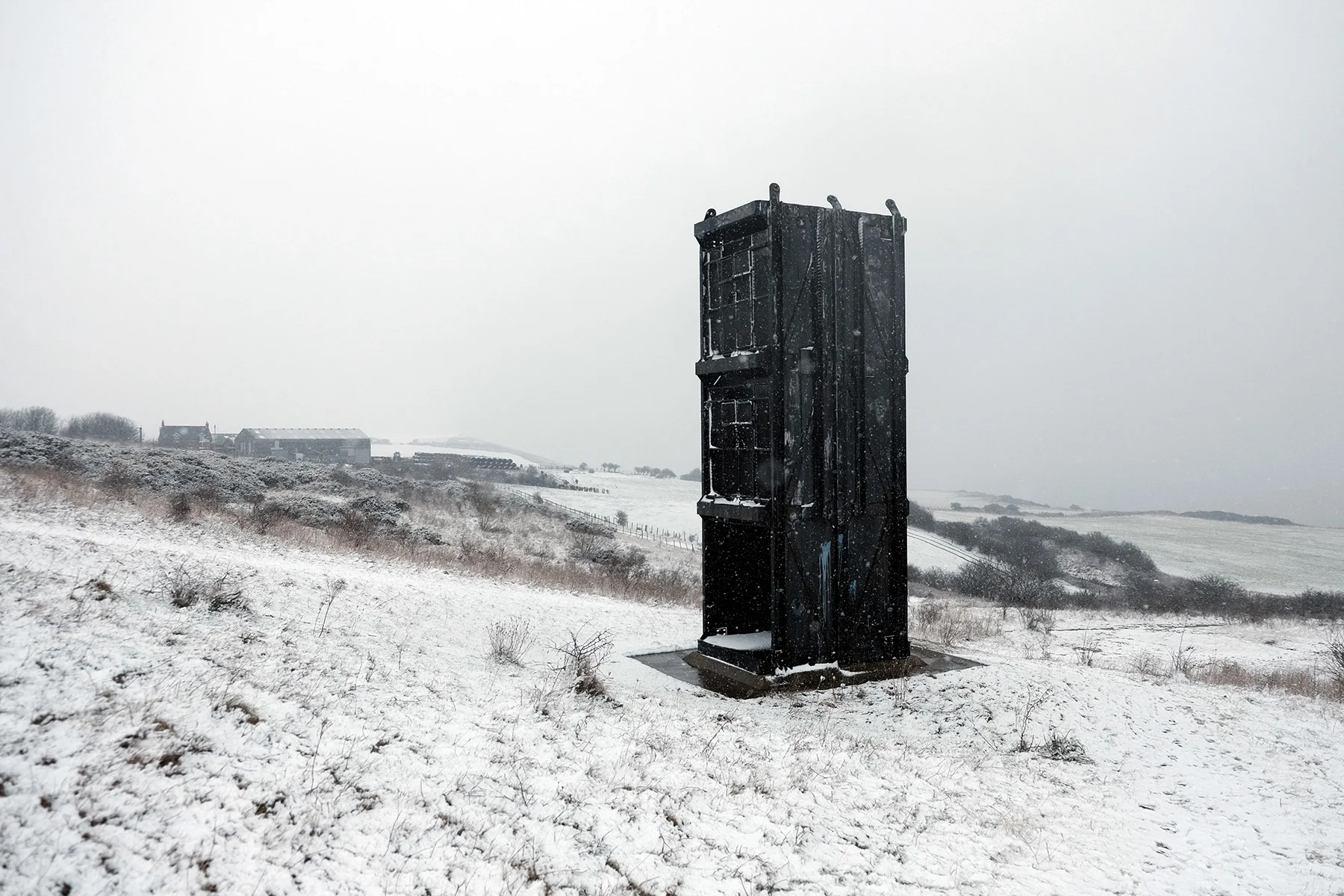 The pit cage, Easington