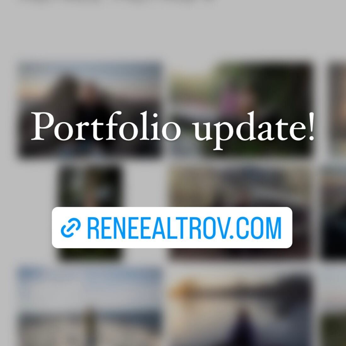 reneealtrov.com
I updated my portfolio! You are welcome to go and check it out but i advise you to use bigger screen for this. Link in profile!
