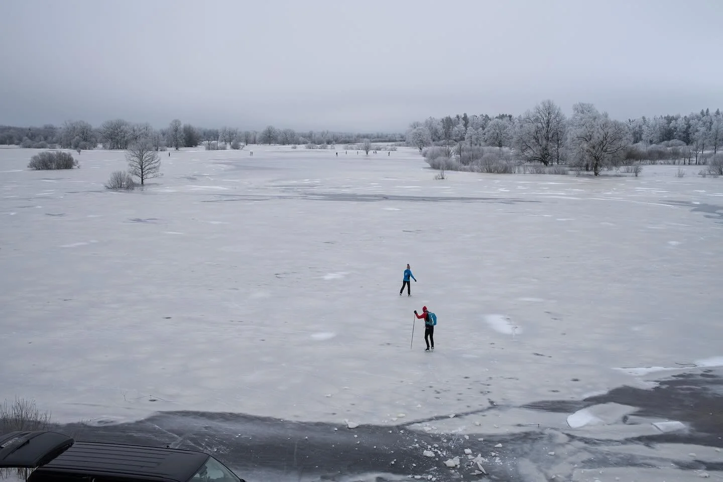 Ice skating in Soomaa National Park.

#soomaa #soomaanationalpark #soomaarahvuspark #visitsoomaa #visitestonia