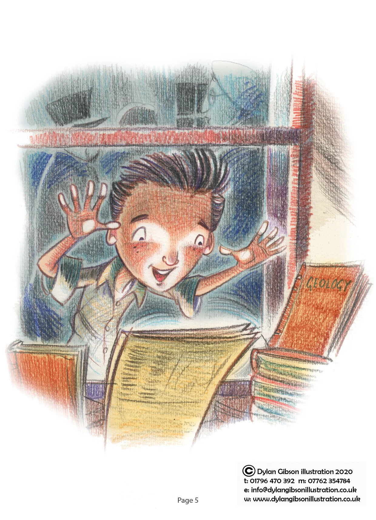 Journey of a Curious Mind, James Croll window shopping