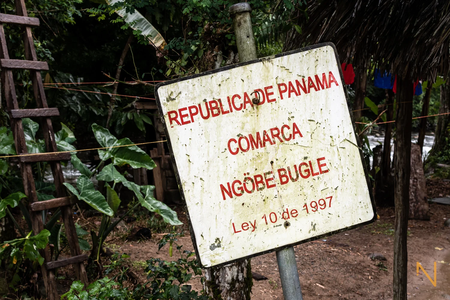 The delimitation of the comarca Ngäbe-Buglè in Norteño, Bocas del Toro.