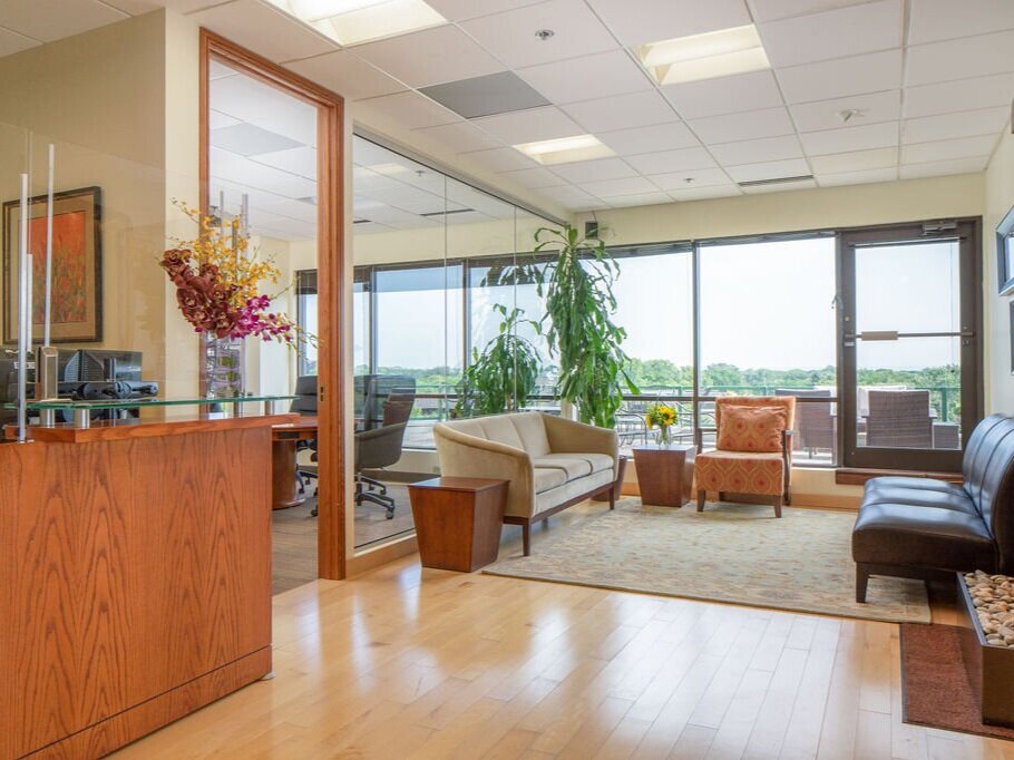 5th floor lobby & reception area