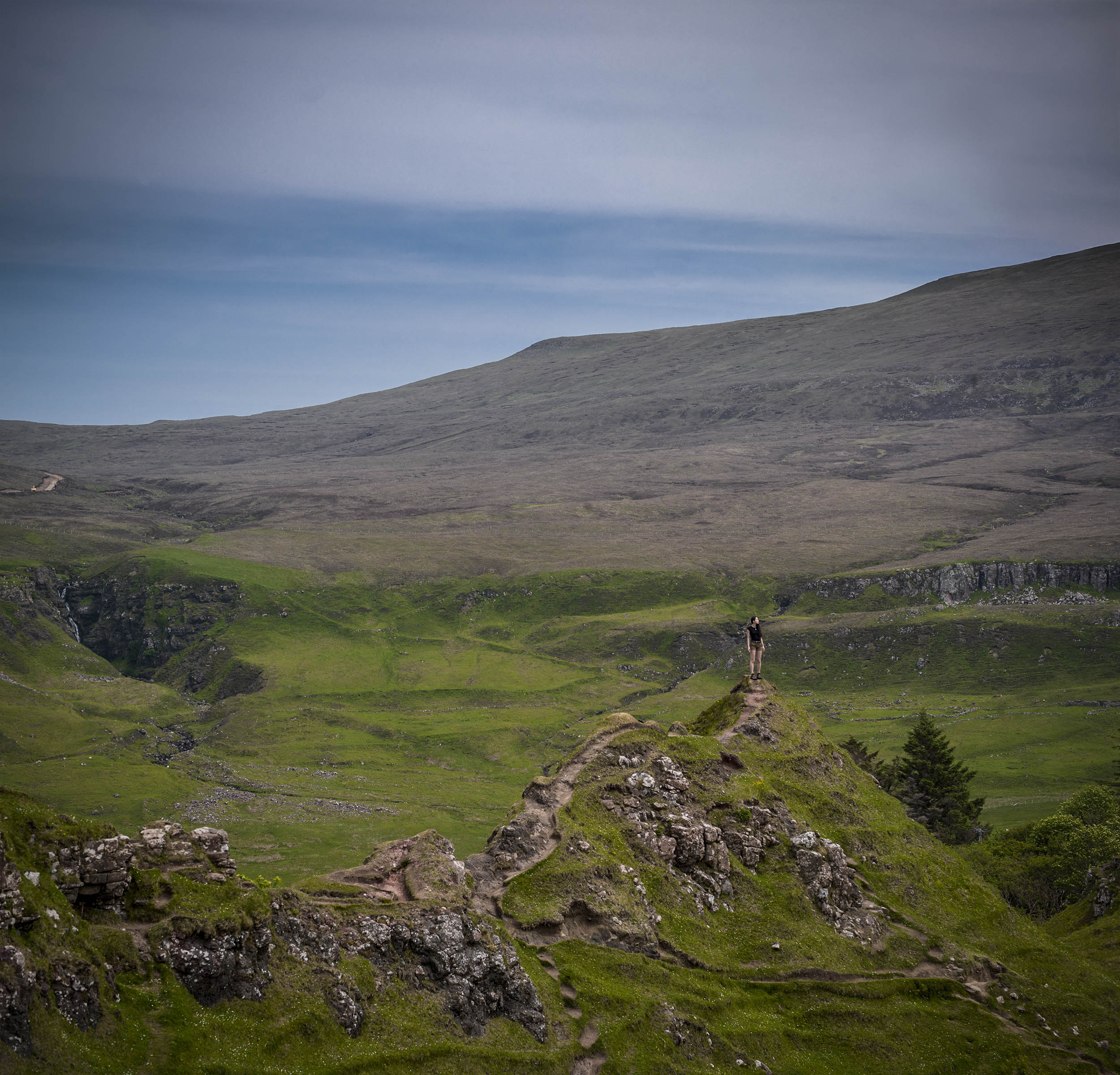 Exploring the Fairy Glen. Photo by Inga